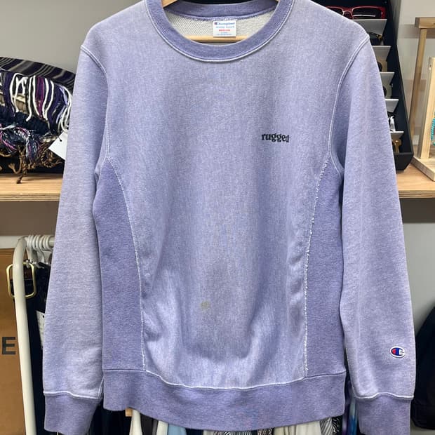 [95] 챔피온 리버스위브 맨투맨 연보라 M