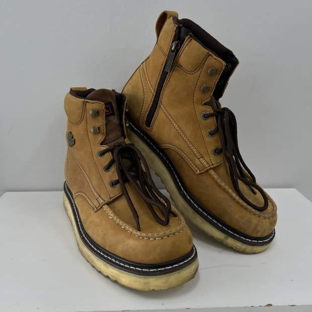 할리데이비슨 브라운 보우 부츠 43.5