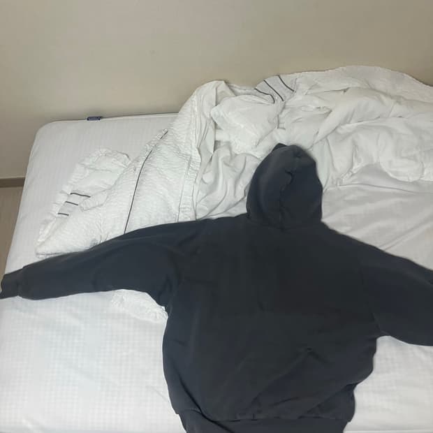 이지캡 후드집업 다크그레이 L