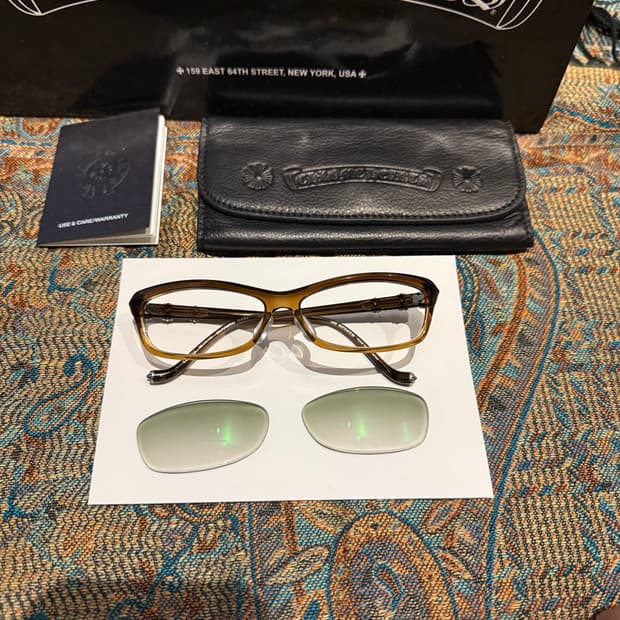 [S급] 크롬하츠 Bearded Baby 희귀매물 안경