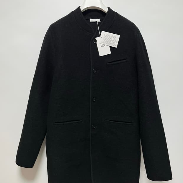 [S]리에르 25fw 워커 울 코트/블랙