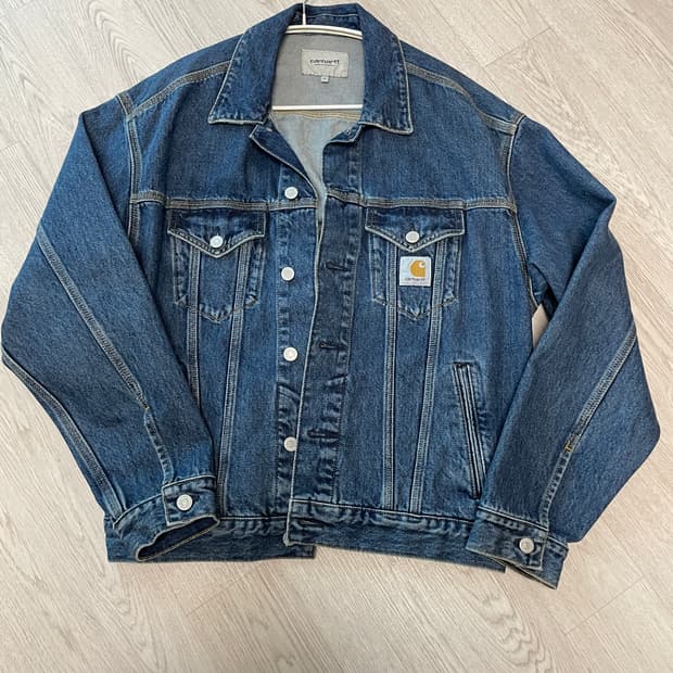 칼하트 wip 헬스톤 데님 자켓