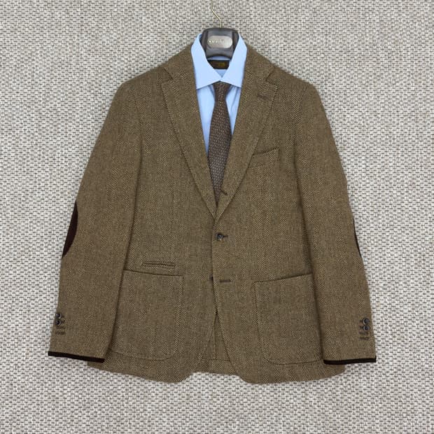 마시모두띠 헤링본 자켓 스포츠 코트