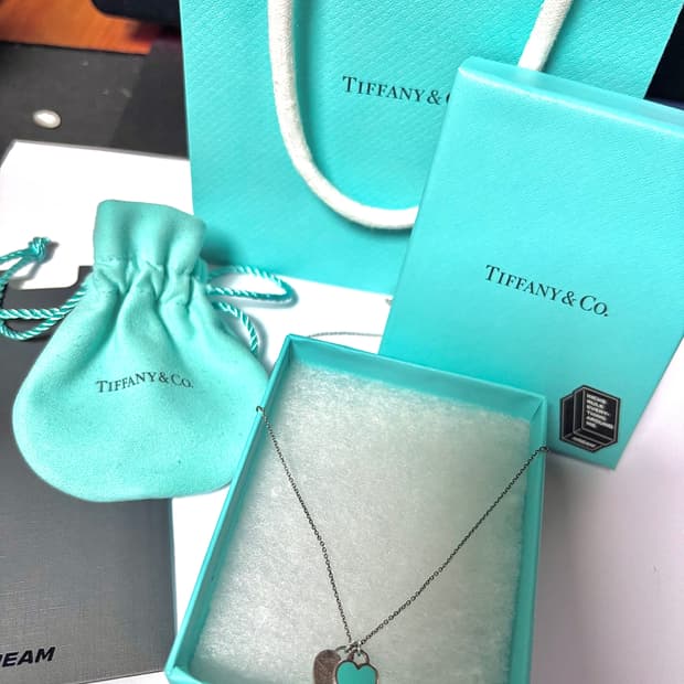 티파니앤코 리턴투 더블하트 목걸이