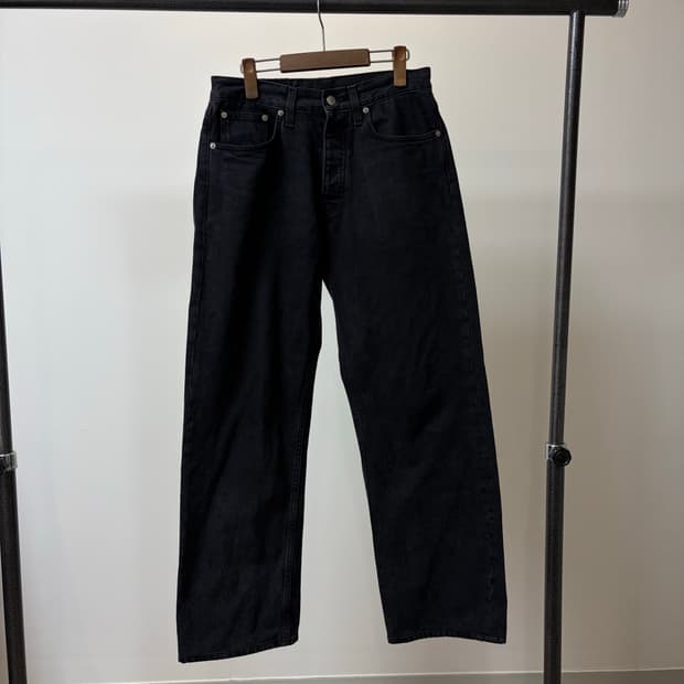 (31) Sunflower 선플라워 루즈핏 흑청 데님팬츠 