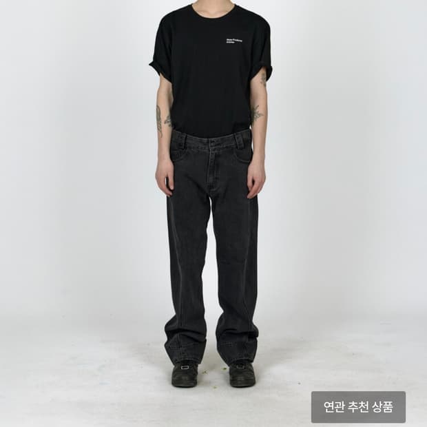 MPa DRIFT DENIM PANTS (BLACK) S사이즈