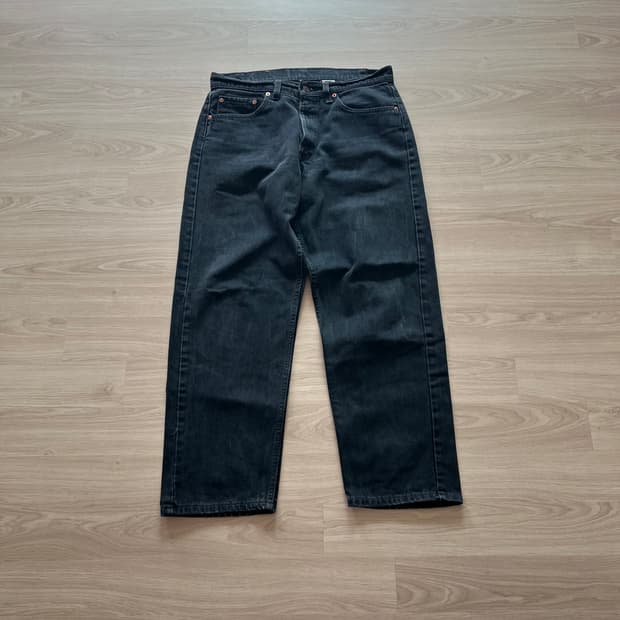 [33X30] 90s 빈티지 리바이스 565 블랙