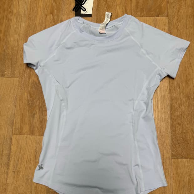 젝시믹스 숏슬리브 필라테스 상의 FXTA4108E