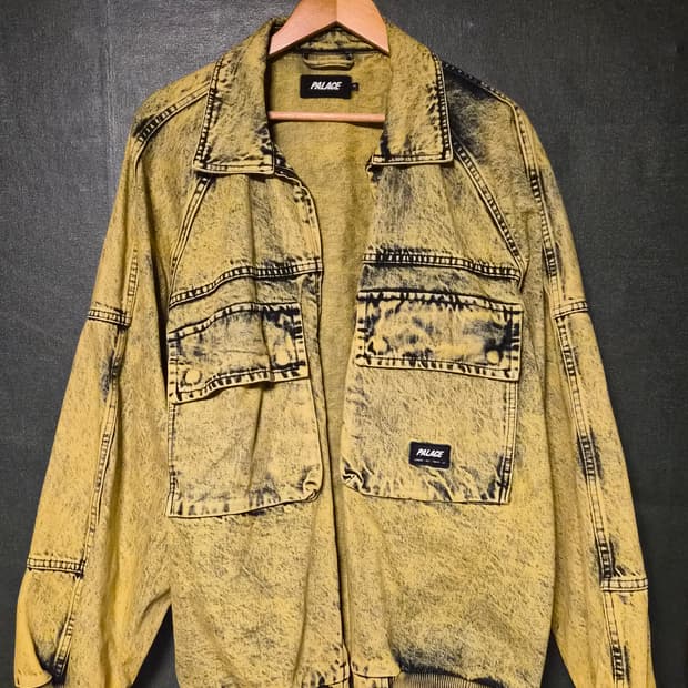 팔라스 에시드 자켓 그린 팝니다 (palace acid jacket)