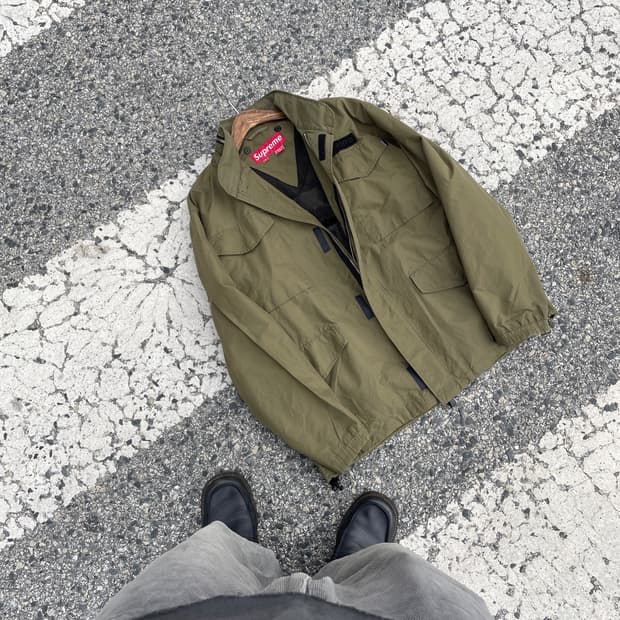 90-00s 올드 슈프림 M-65 자켓