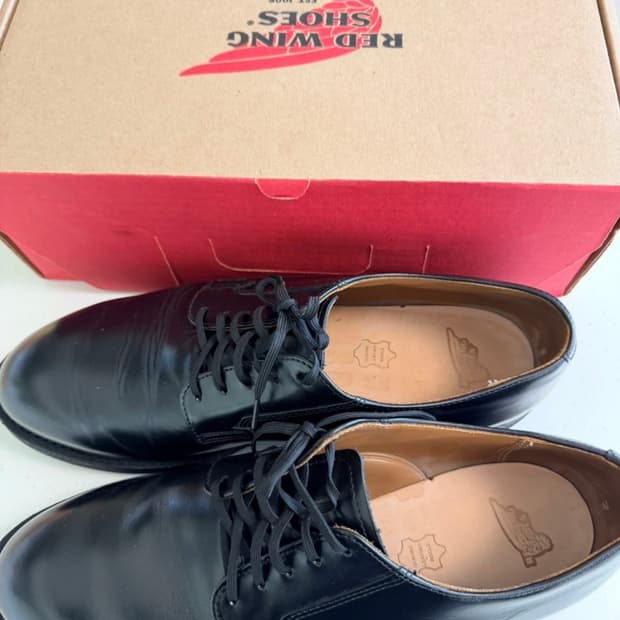 레드윙 포스트맨 슈즈 블랙 12(300)