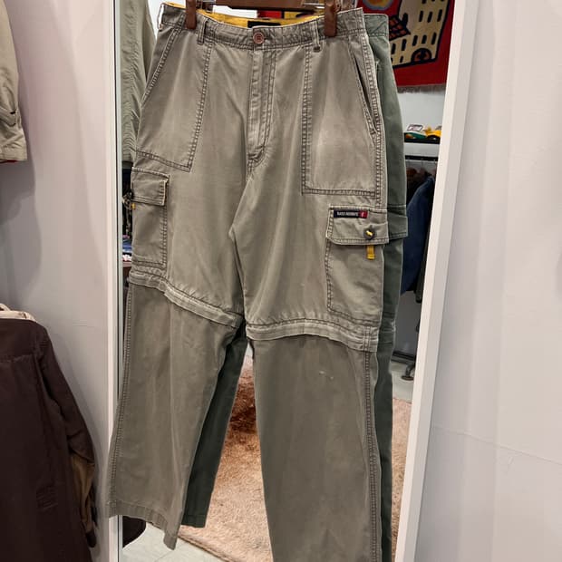 00s Ratex Authentic 빈티지 유틸리티 카고 팬츠 (32)