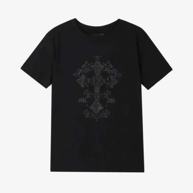 아캄 반팔 AKM CROS2 Half Top (Black)