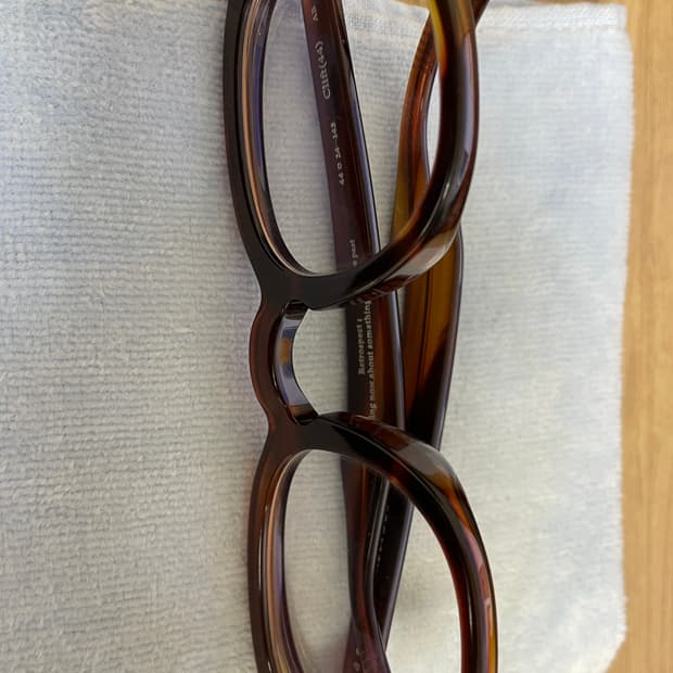 [44사이즈] 래쉬 클리프트 아넬 브라운 안경
