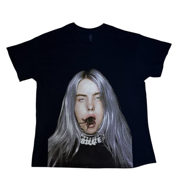빌리아일리시 Billie Eilish 싱글 프로모션 티셔츠 XL