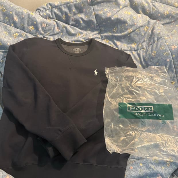 폴로 네이비,블랙 맨투맨 판매