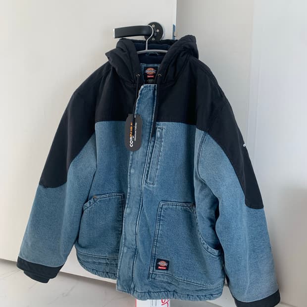 슈프림 x 디키즈 코듀라 후드 워크자켓 XL 