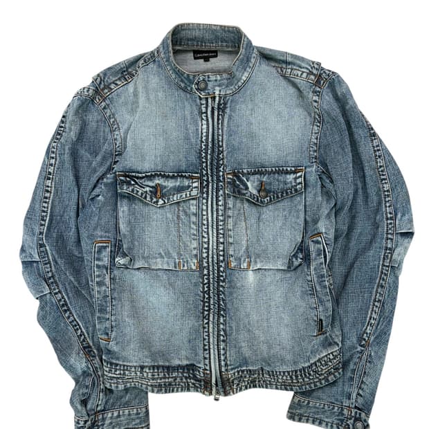 ck 켈빈클라인 데님자켓 청자켓