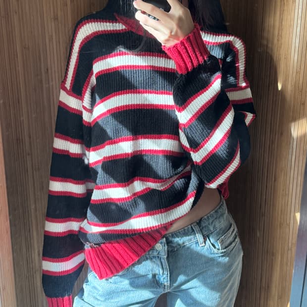 디젤 빈티지 니트