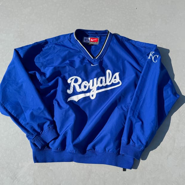 나이키 mlb 캔쟈스 시티 로얄스 웜업 M