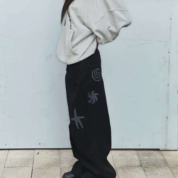 잇자바이브 두들 코튼 팬츠