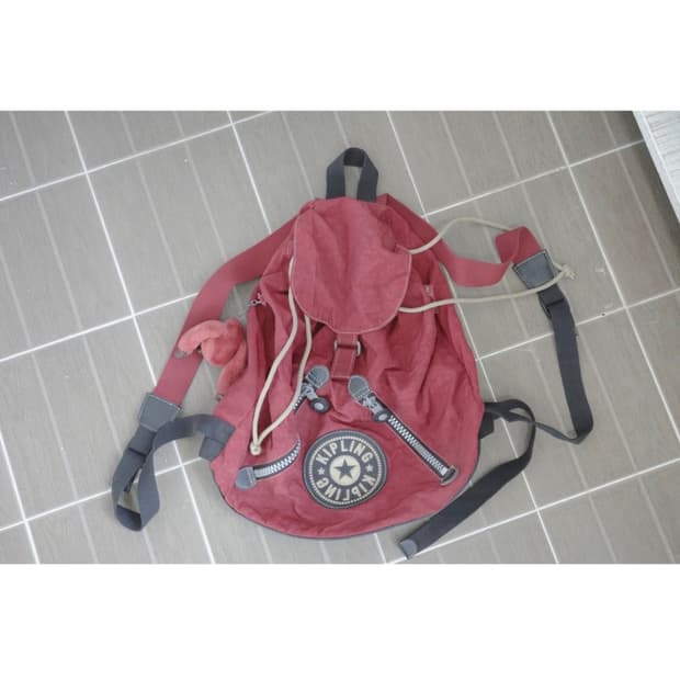Kipling red bag