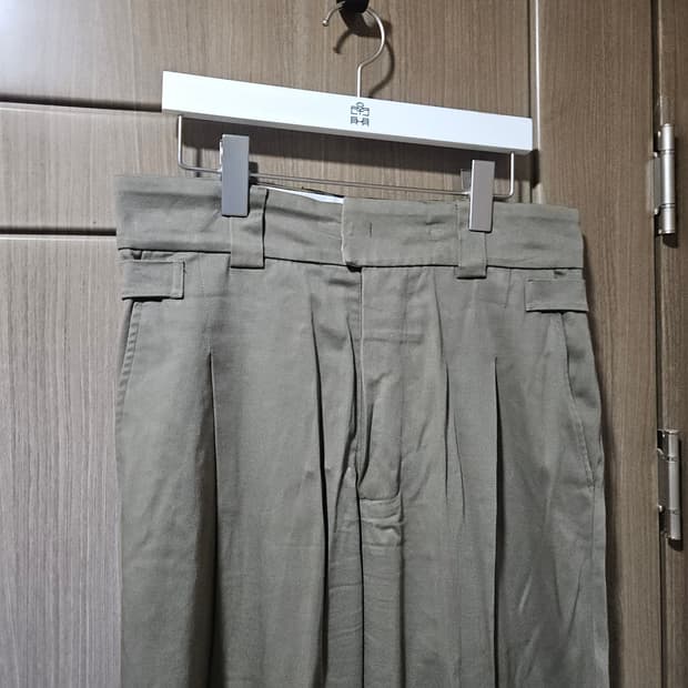 [2] 폴리테루 소팬츠 (Polyteru soh Pants) 올리브