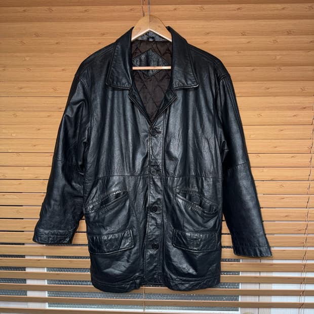 프릭스스토어 카우하이드 레더 카코트