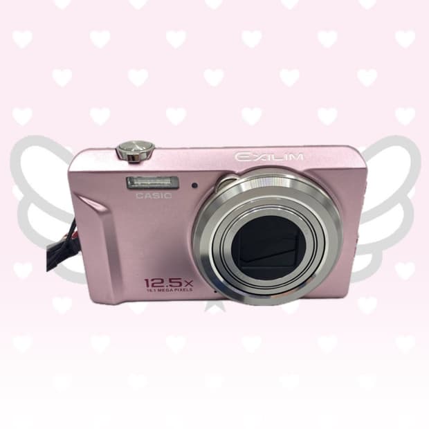 카시오 엑슬림 zs170 핑크 빈티지 디카