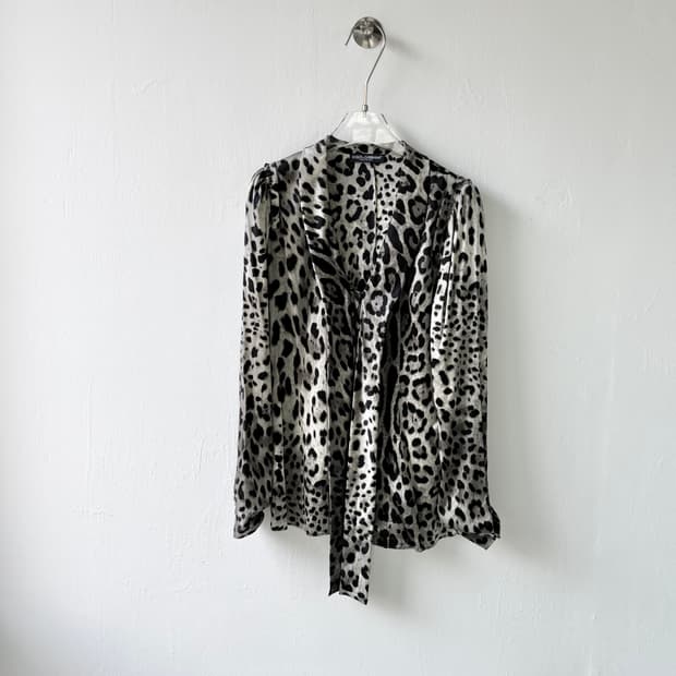 돌체앤가바나 레오파드 셔츠 