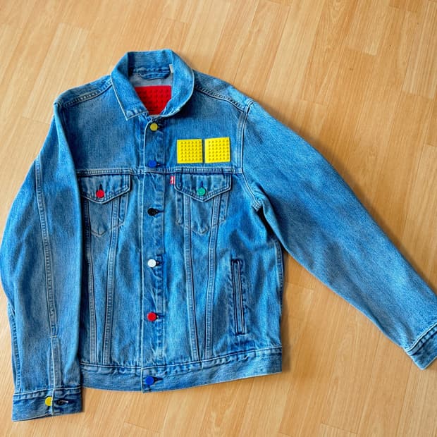 [M] 리바이스x레고 콜라보 트러커 자켓 판매해요