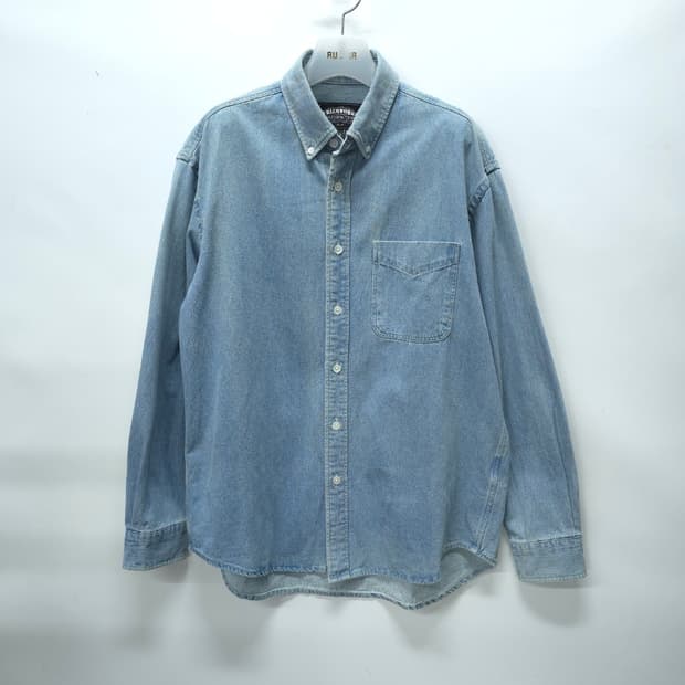 프리즘웍스 라이트 데님 워싱셔츠 (95~100)