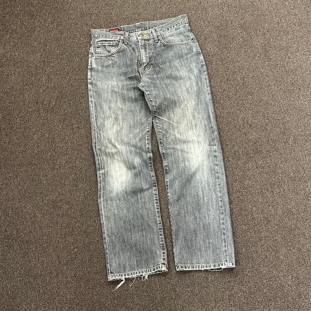 31x33)EDWIN 503 vintage 흑청 데님팬츠