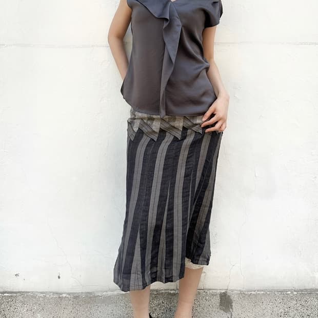 Classic formal silk blouse