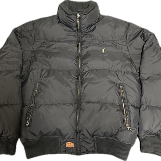 폴로 빈티지 덕 다운 숏 패딩