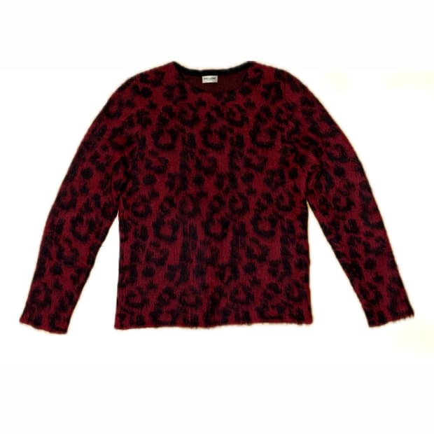 생로랑 13AW 모헤어 니트