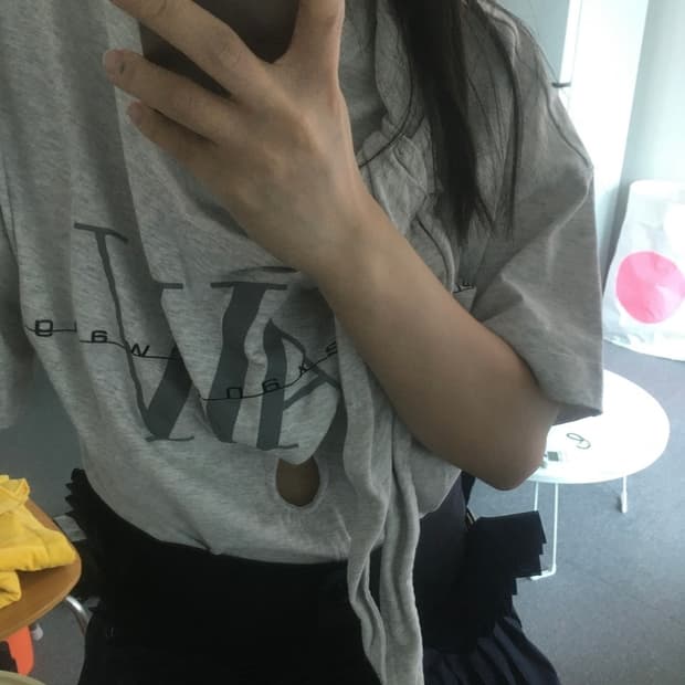 Alexanderwang 그레이 티셔츠