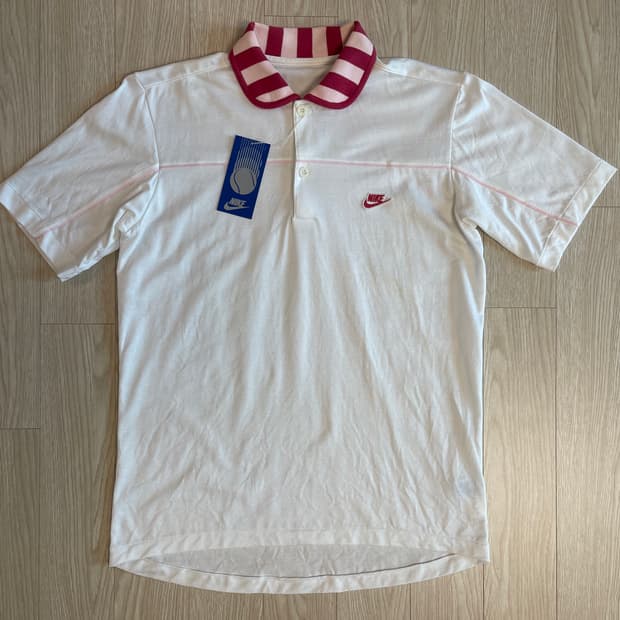 나이키 80s 올드 폴로 피케 티셔츠 NIKE OLD 1984 3번