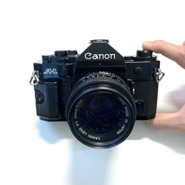 캐논 A-1 필름 카메라