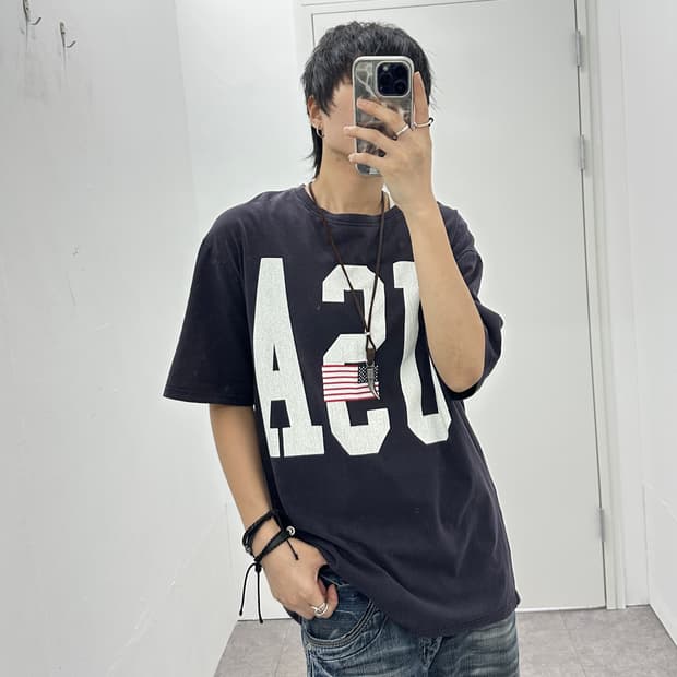 VIntage USA 오버사이징 반팔 