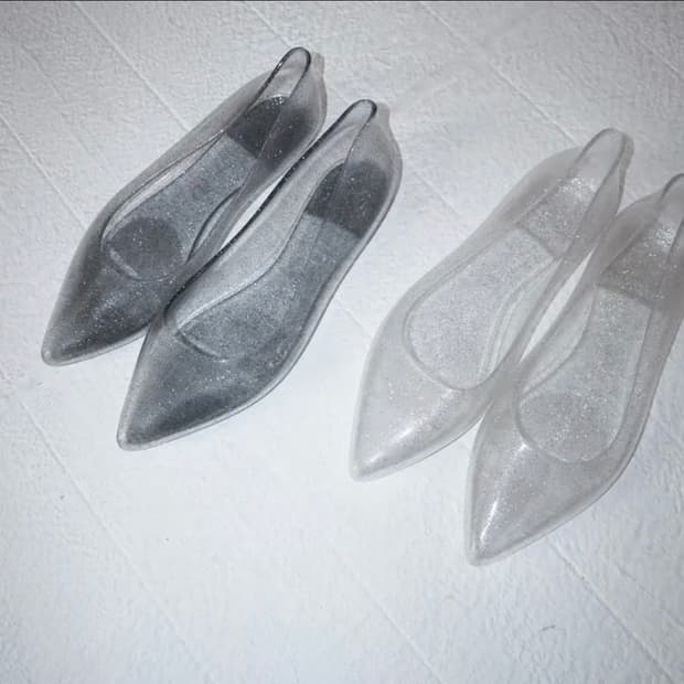 젤리 jelly 플랫슈즈 flat shoes