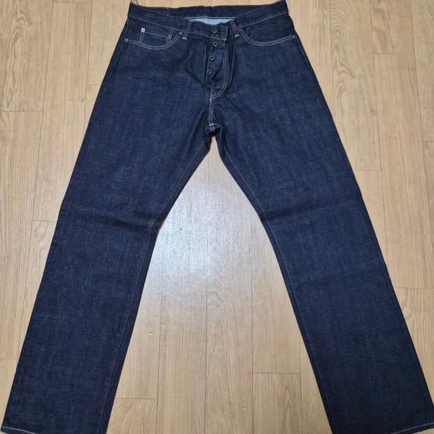 black sign 14oz bs denim pants