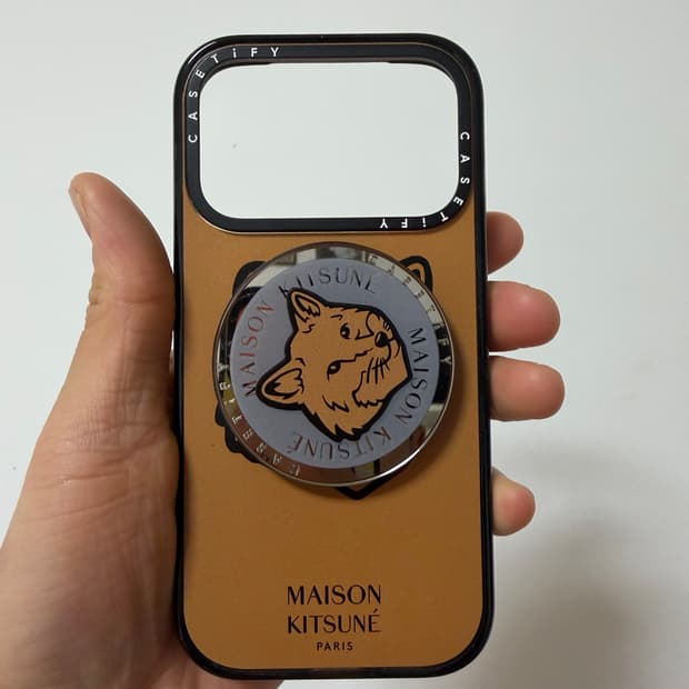 케이스티파이 메종키츠네 아이폰17프로 케이스