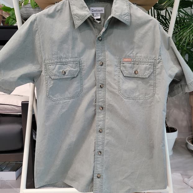 🏷️ 세월이 흘러도 변치 않는 단단함, 칼하트 립스탑 워크셔츠 