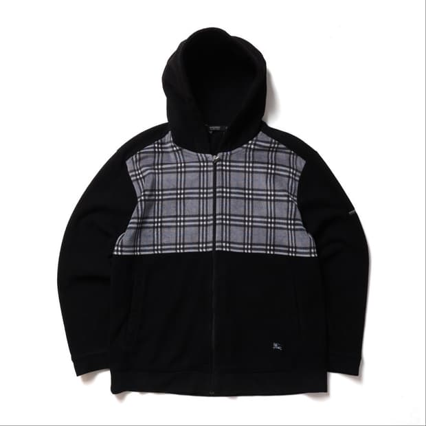 버버리 Burberry Nova Check Patchwork Zip Up