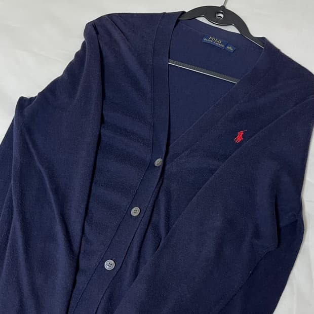 폴로 랄프로렌 브이넥 가디건