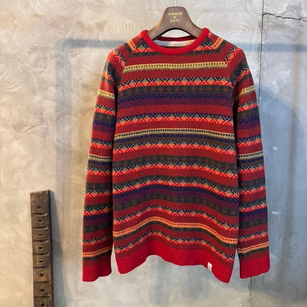 노스프로젝트 페어아일 니트 100