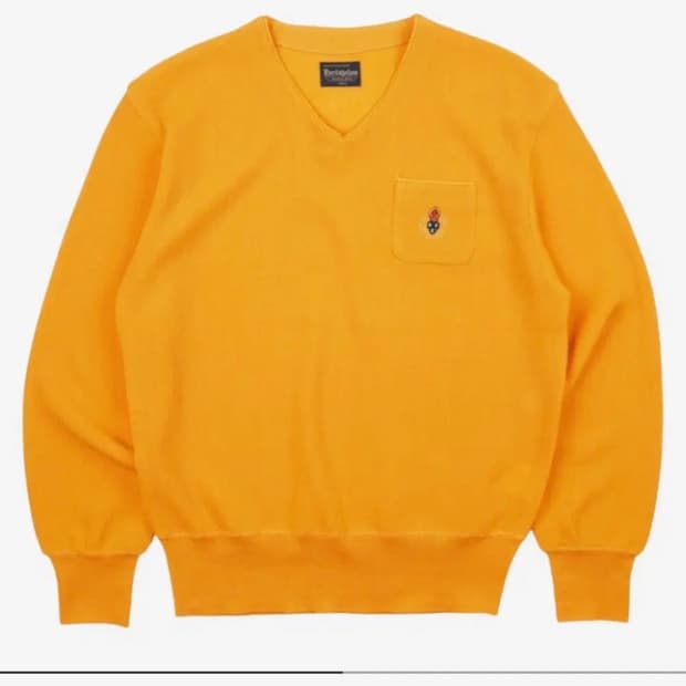 헤리티지플로스 브이넥 니트 m size