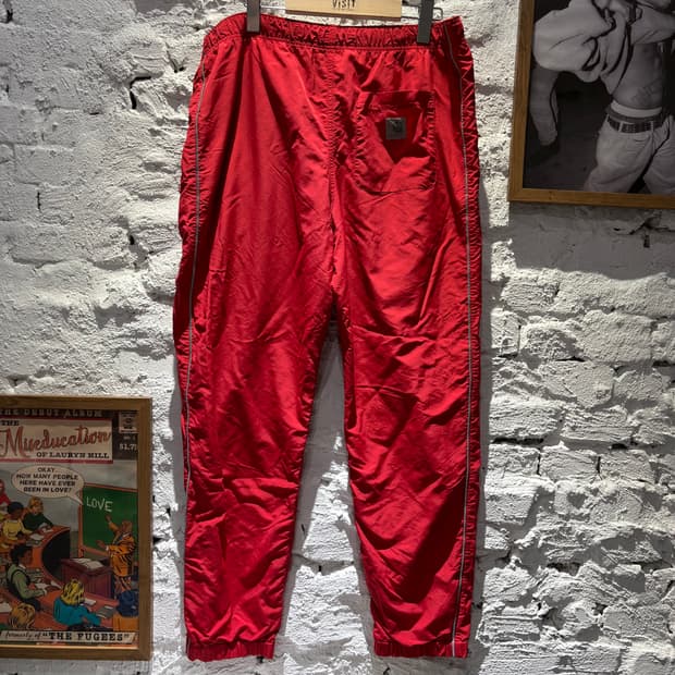 칼하트 wip 우븐 나일론 스티치 조거팬츠