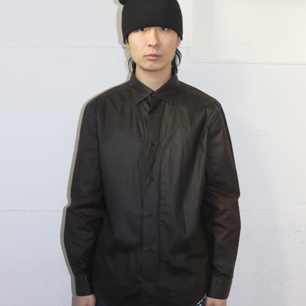 루이비통 왁스 솔리드 셔츠